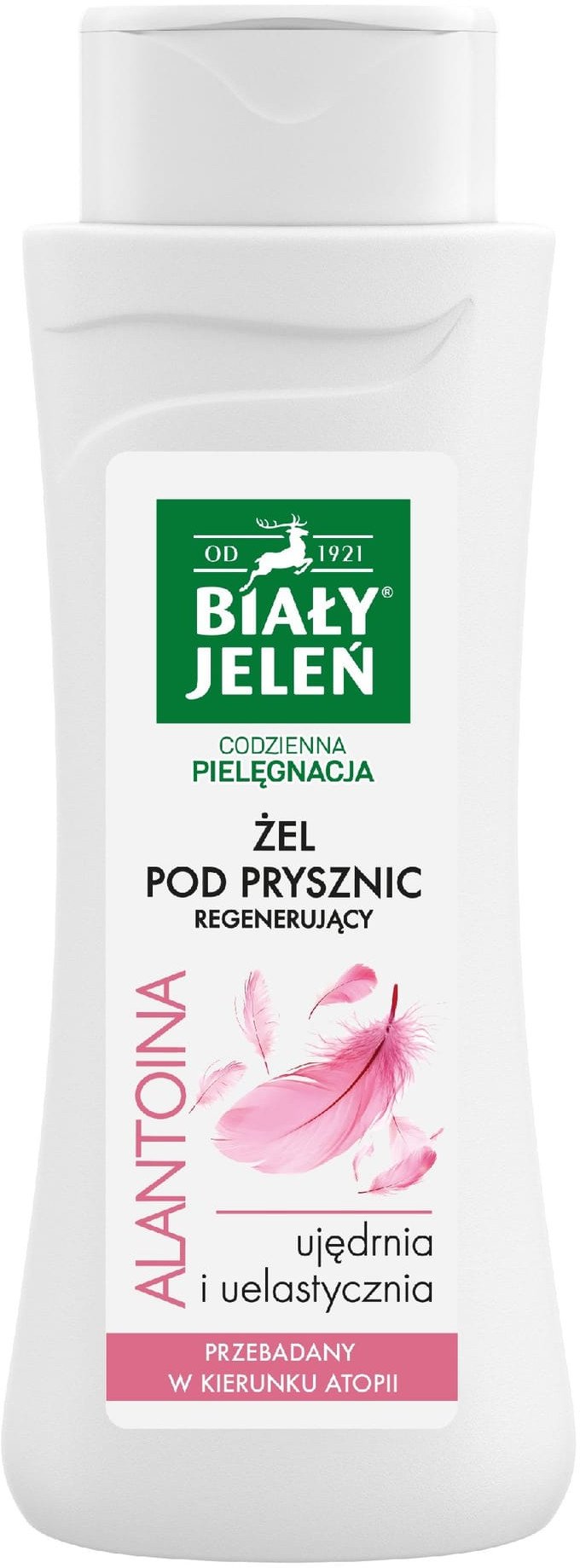 BIAŁY JELEŃ Codzienna Pielęgnacja Żel pod prysznic regenerujący - Alantoina 300 ml