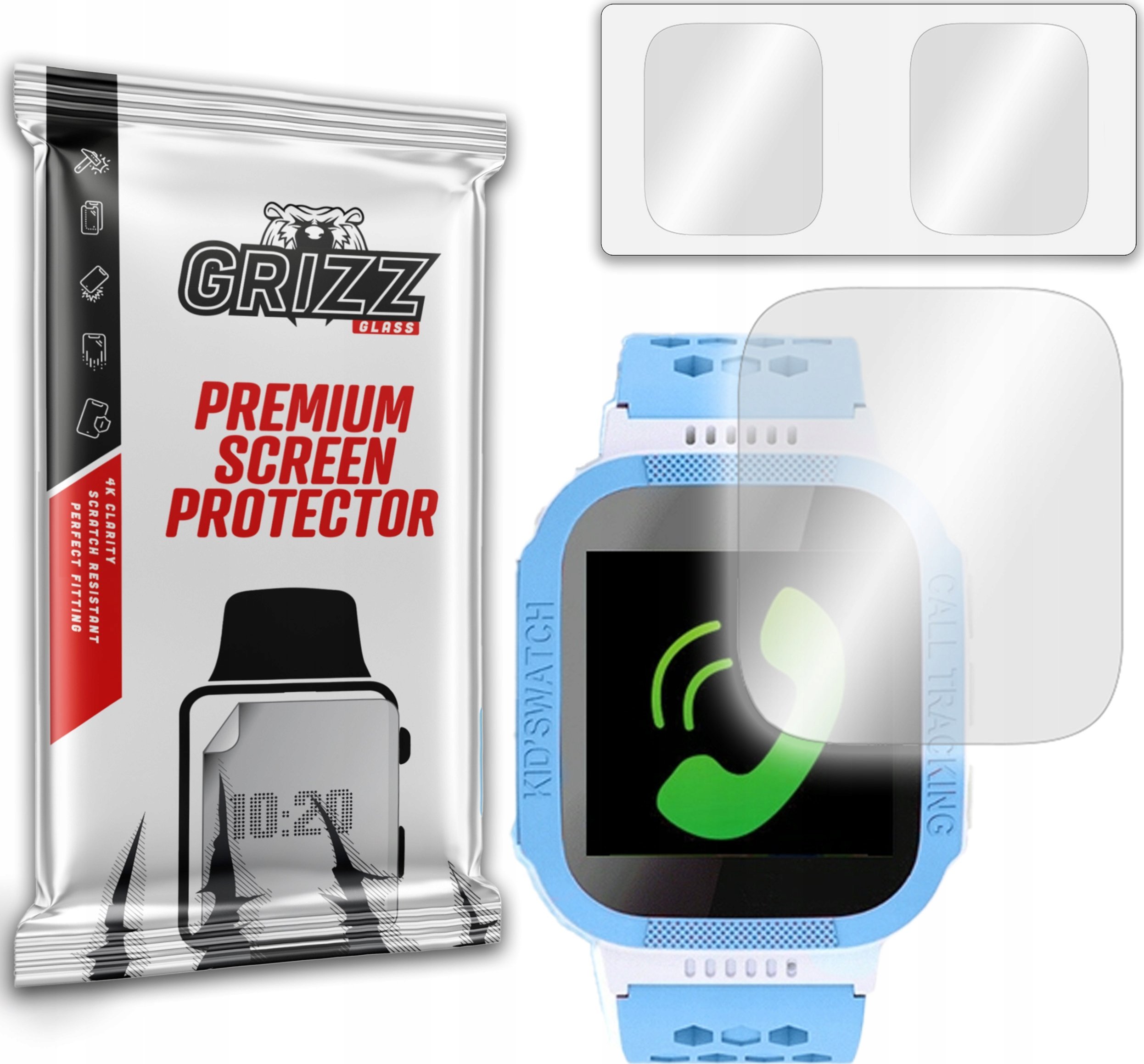 GrizzGlass Szkło hybrydowe Grizz Reto 40mm