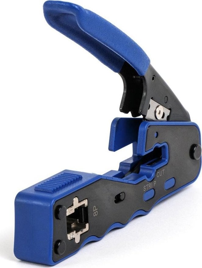 Digitus Zaciskarka DIGITUS do wtyków przelotowych RJ45 (8P8C) kat.5e / kat.6