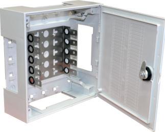 Alantec Skrzynka dystrybucyjna do łączówek 50 par typu KRONE (TEL012)