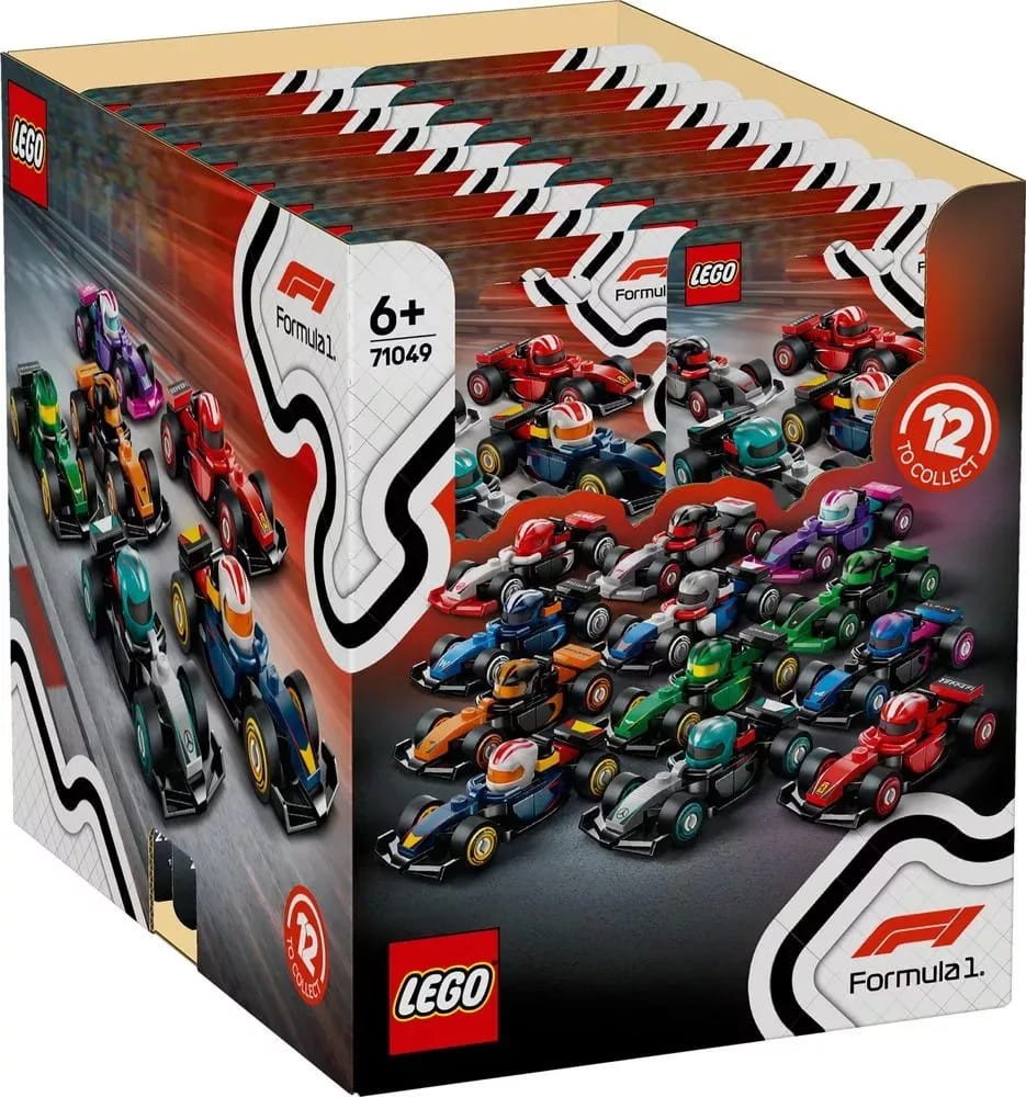 71049 - LEGO Minifigures - Kolekcjonerskie bolidy F1 - 36 szt.