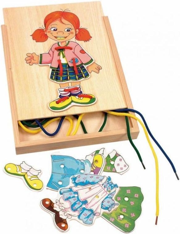 Woodyland Sznurowanka do ubierania Monika