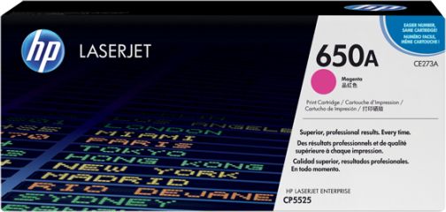 Toner HP 650A Magenta Oryginał (CE273A)