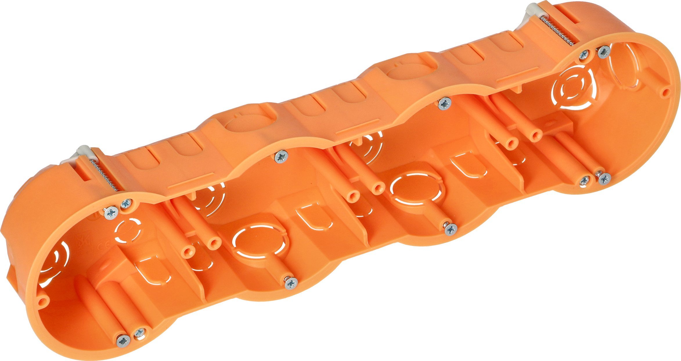 Orno Puszka p/t 60 mm płytka czterokrotna do G/K, 30szt