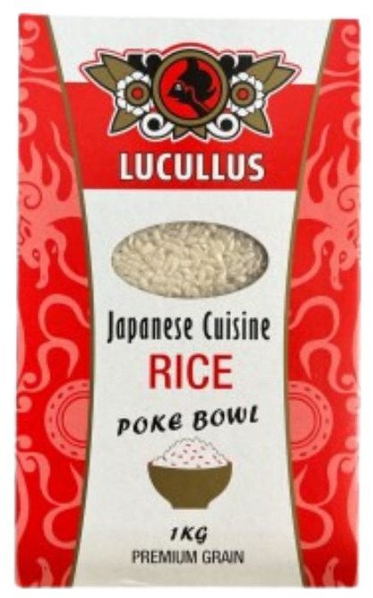 Ryż japoński biały krótko ziarnisty łamany do dań typu bowl stir fried japanese rice 1kg