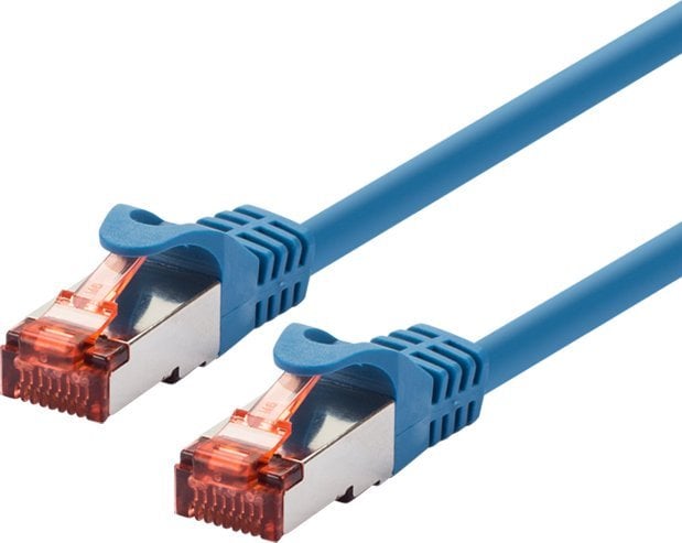 LOGON TCF66F050B kabel sieciowy Niebieski 5 m Cat6a F/UTP (FTP)