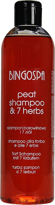 BingoSpa Szampon borowinowy i 7 ziół 300ml
