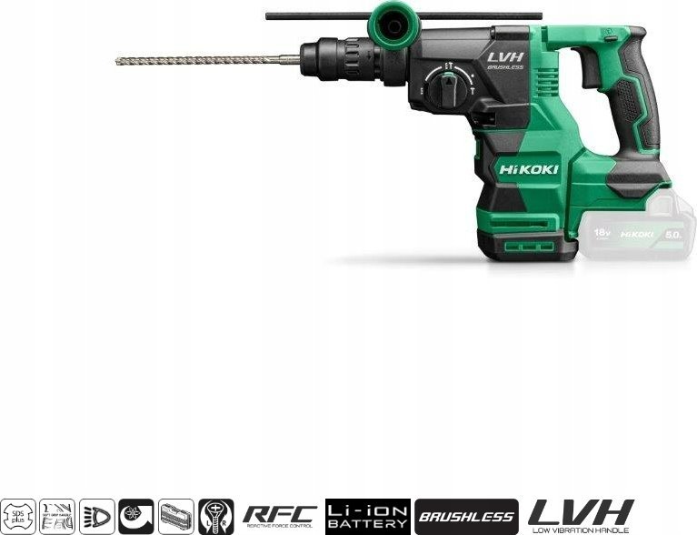 Młotowiertarka Hikoki Hammer drill Hikoki DH1826DA W2Z