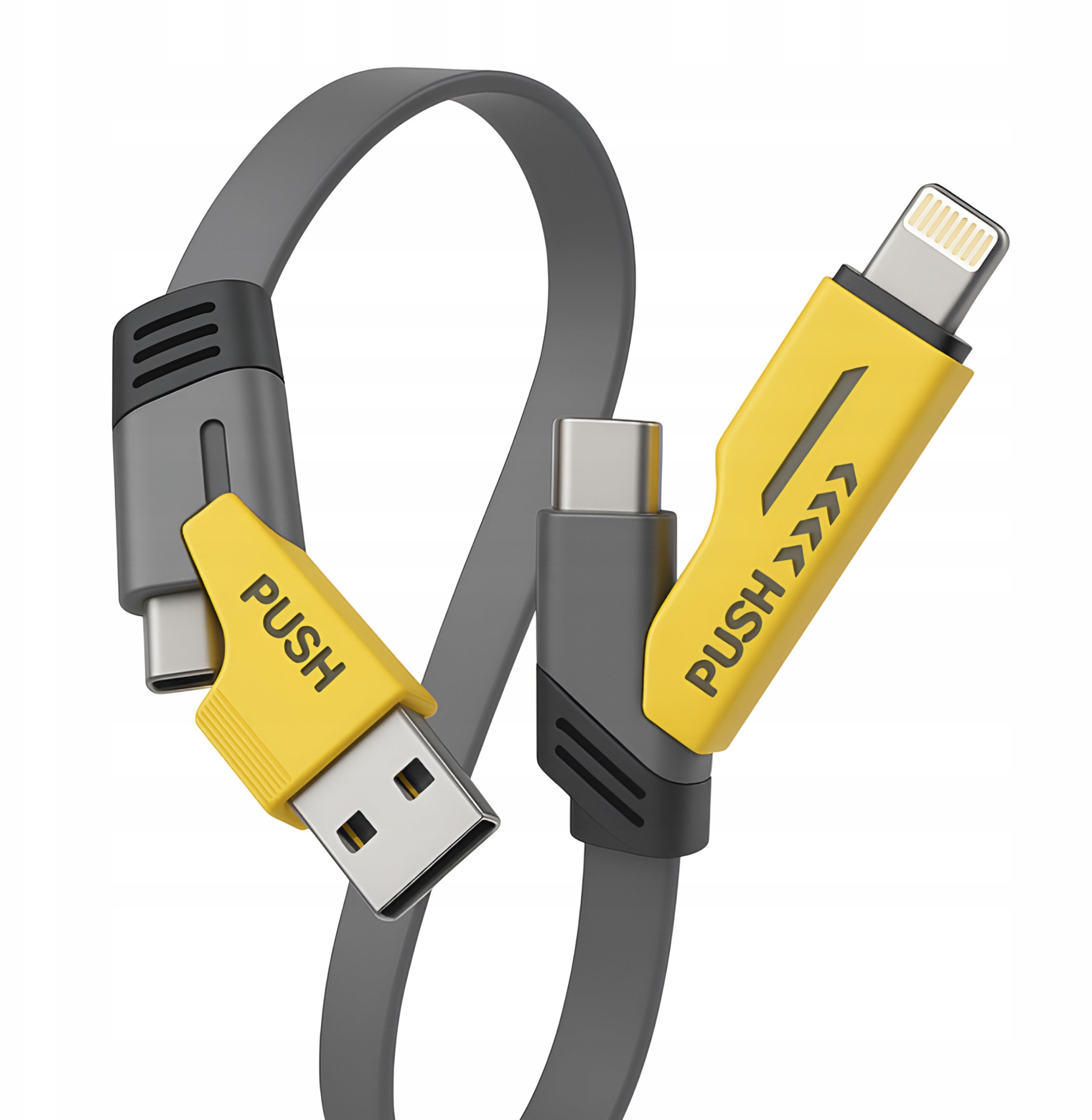 Kabel USB C Szybkie Ładowanie 2x USB-C do USB Lightning Do iPhone 60W 1m