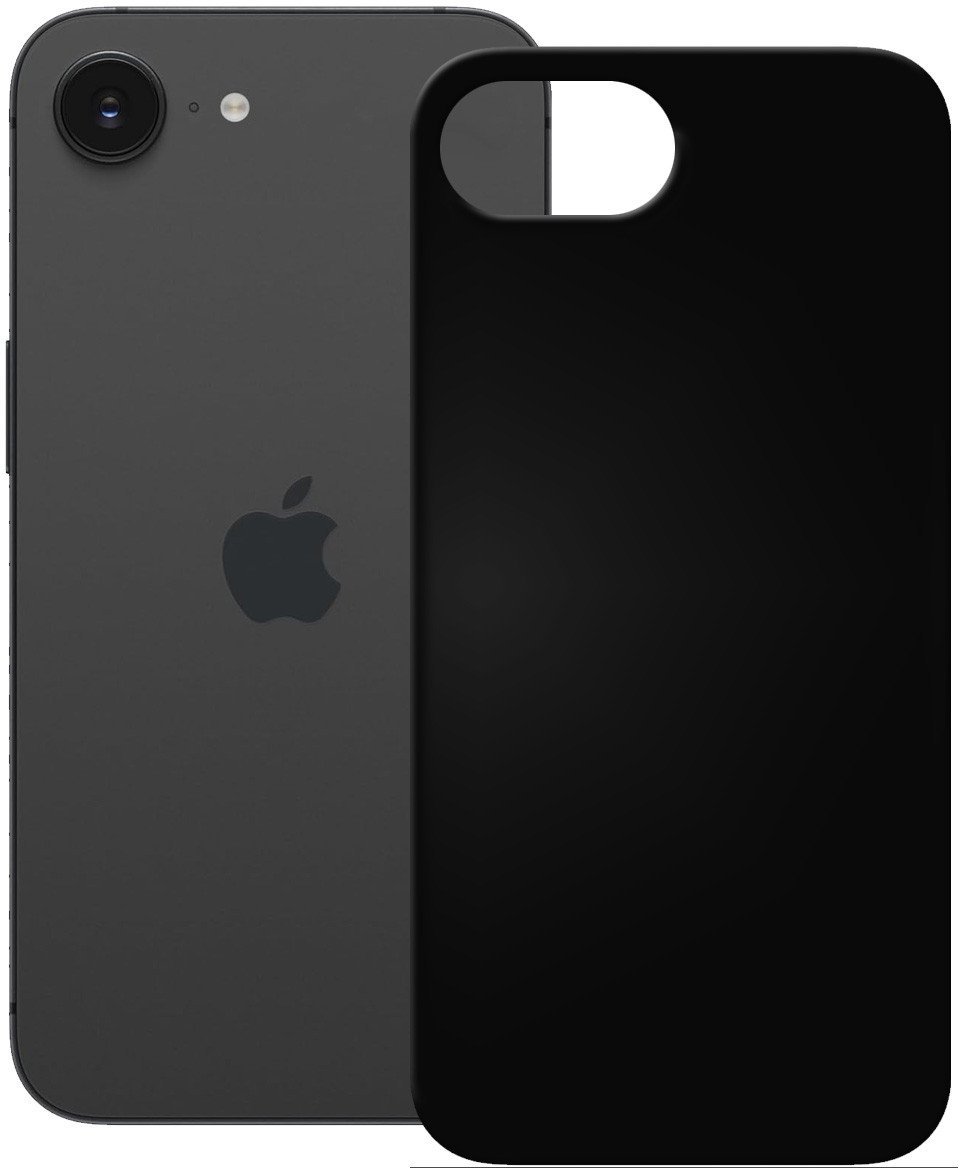 PEDEA Soft TPU Case für Apple iPhone 16e, schwarz