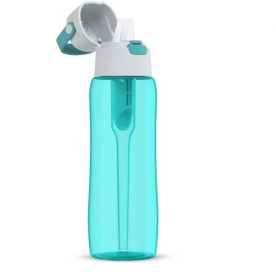 Butelka filtrująca Dafi SOLID 0,7 l turkusowa barwiony zbiornik z filtrem