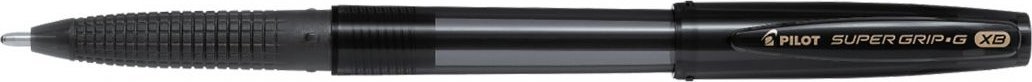 Pilot Długopis olejowy PILOT SUPER GRIP ze skuwką czarny