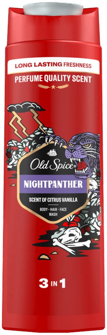 Old Spice Night Panther Żel pod prysznic 3w1 400ml