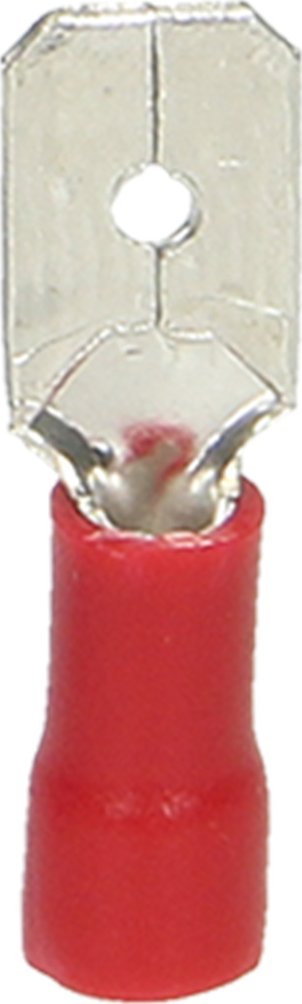 Orno Wsuwka całkowicie izolowana, przekrój maksymalny 1mm?, szerokość:6,3mm, Blister 10 szt.