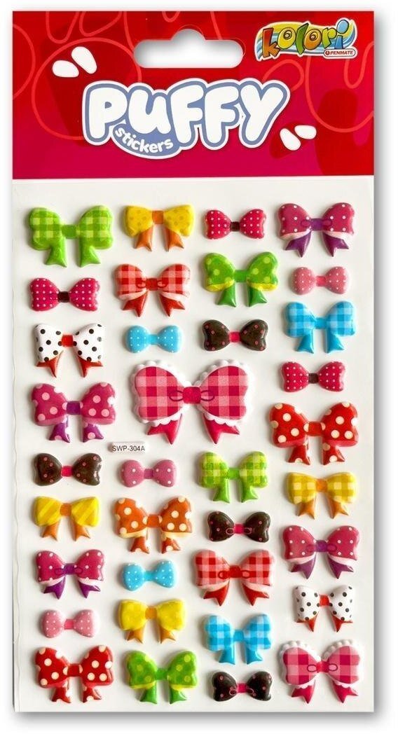 Naklejki puffy Bows