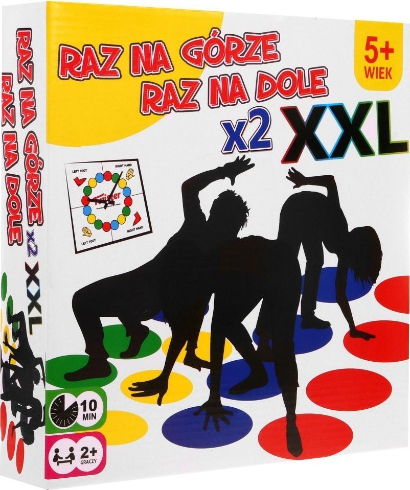 Ramiz Polska gra Twister 2X mata 336cm