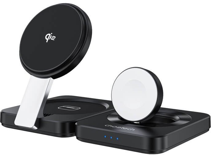 Składana ładowarka magnetyczna 3w1 Choetech Qi2