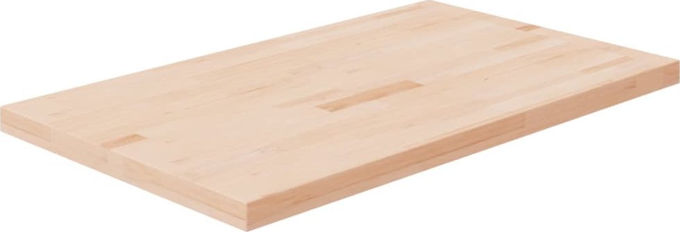 vidaXL vidaXL Blat do łazienki, 100x60x4 cm, surowe lite drewno dębowe