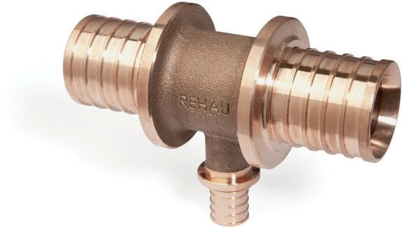 Trójnik, odgałęzienie zredukowane 50 - 40 - 50 RAUTITAN RX brąz bezołowiowy