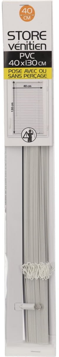 PVC BLINDS 40X130 WHITE(4)