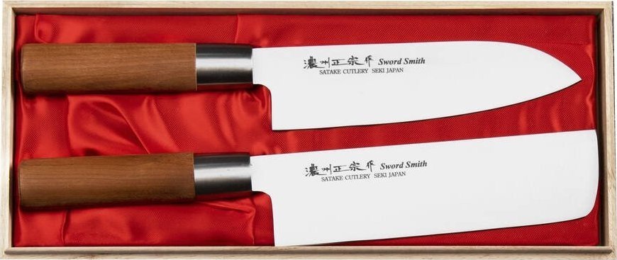 ST Masamune Zestaw nóż Santoku + Nakiri