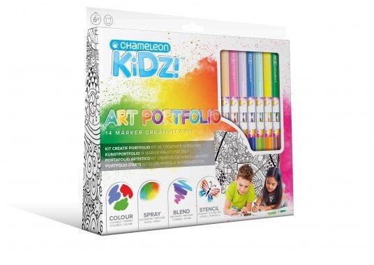 BLENDY PENS Stationery set Markers Art Portfolio 14