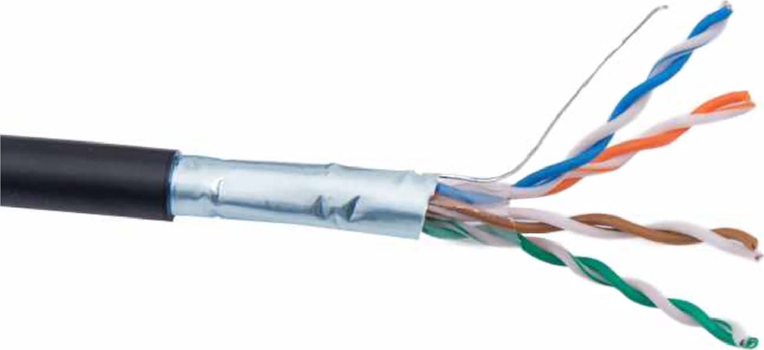 TKH Kabel SecurityNET U/UTP kat. 5e, zewnętrzny, suchy PE 305m Krążek 305m