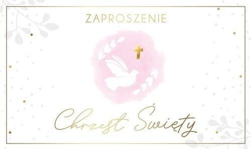 Zaproszenia Chrzest (10szt)