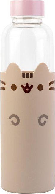 Pusheen Pusheen - Butelka na wodę ze szkła 500 ml