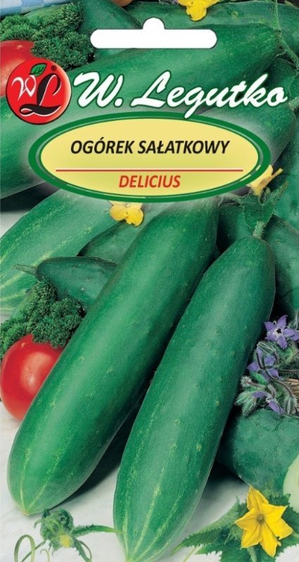 Legutko Nasiona Ogórek gruntowy sałatkowy Delicius, 5g