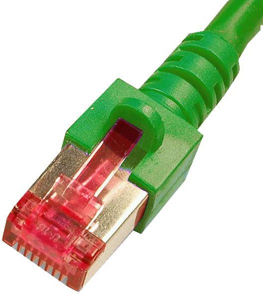 EFB CAT 6 Patchcord SSTP Zielony 1m (K5514.1)