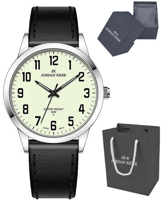 Zegarek Jordan Kerr LG008-02 IPS męski czytelny 44 mm .