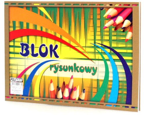blok rysunkowy 10szt. BIAŁY A4/20K