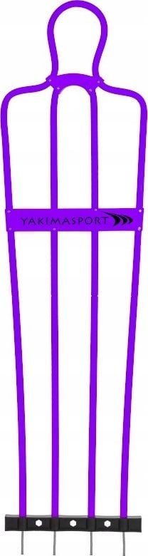 Mur piłkarski AriFlow, 160cm, Pasywny obrońca junior Fioletowy