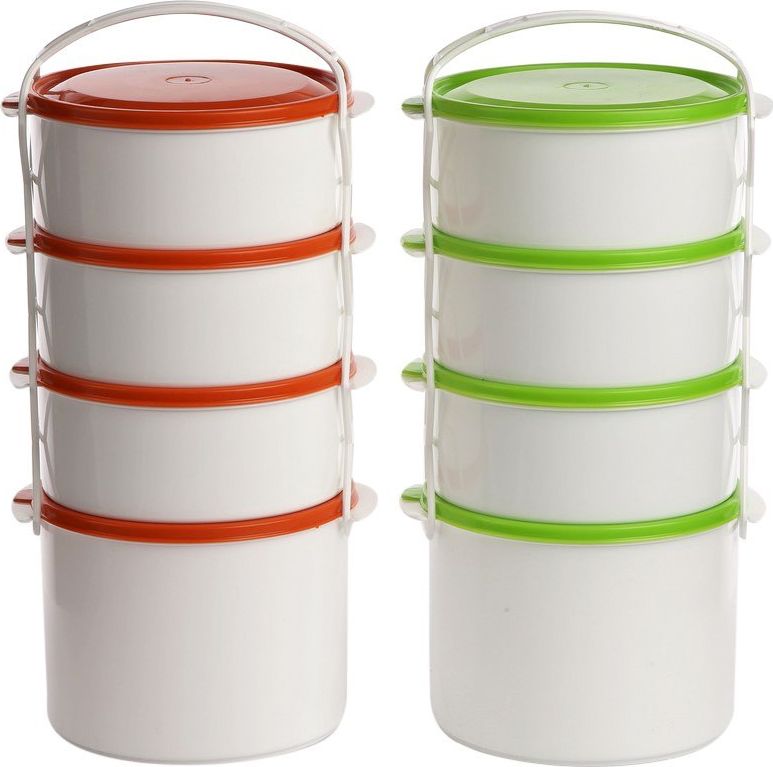 Lumarko menażka 3x1,2l+1,5l mix