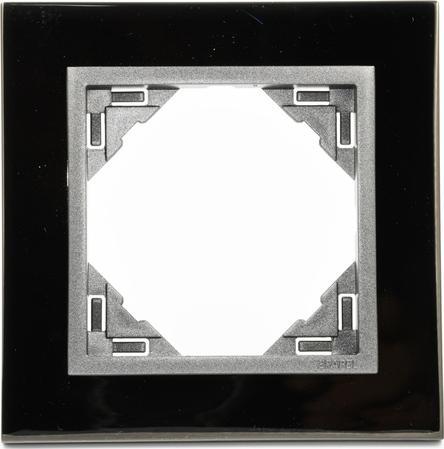 Efapel EFAPEL METALLO RAMKA 1-KROTNA NIKIEL GRAFIT 90910 TQS