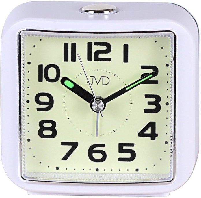 Budzik JVD SRP8204.3 8 cm drzemka podświetlenie cichy chód .