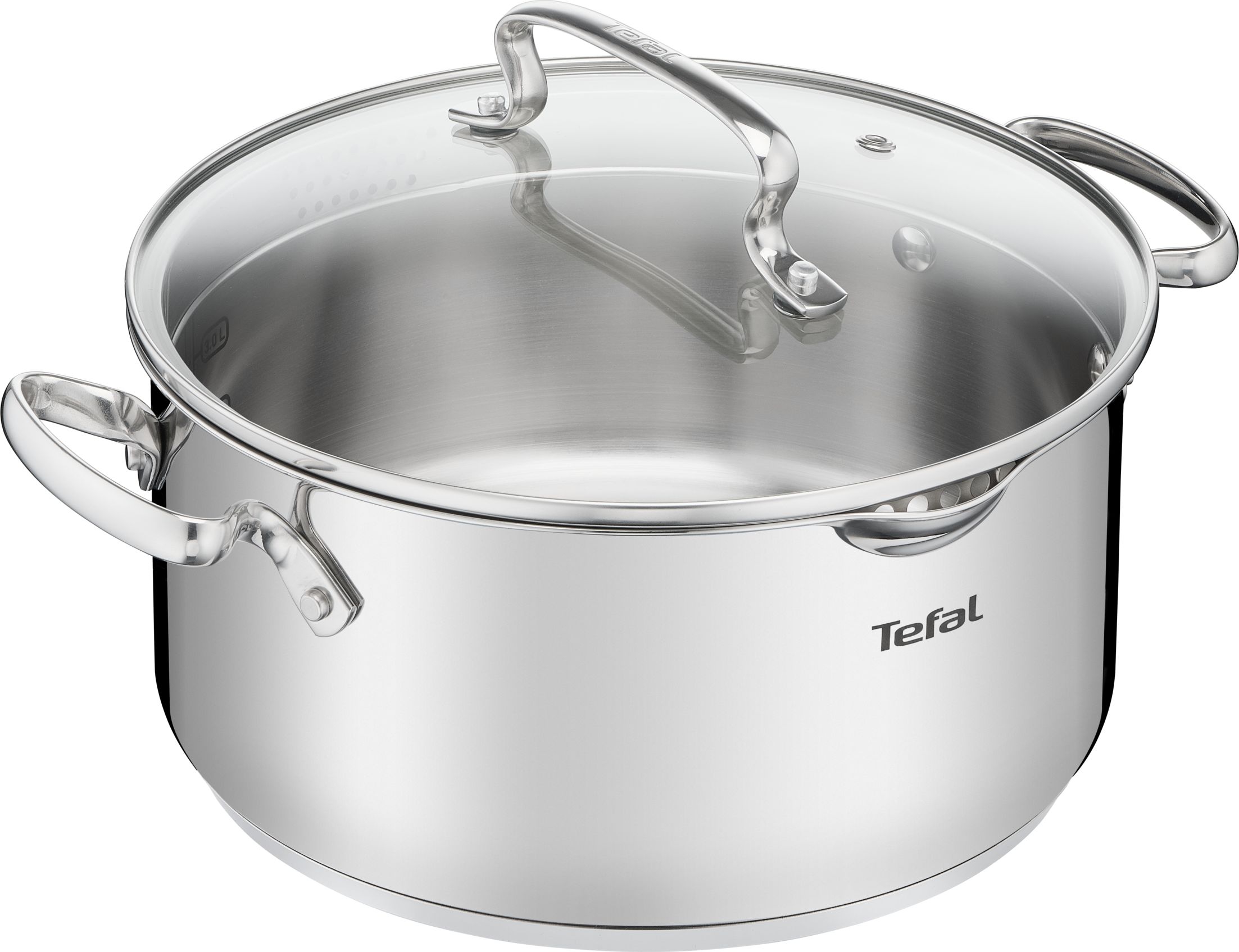 Tefal Garnek Duetto+ 24cm srebrny