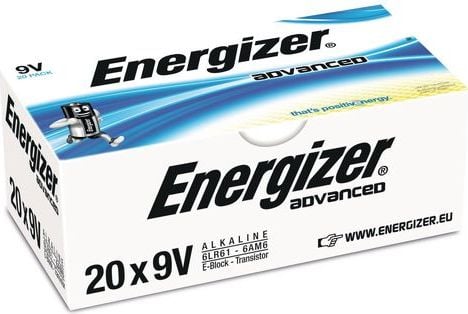 Staples Bateria 9V Block 20 szt.