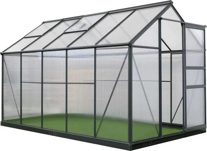 Westmann Westmann Szklarnia aluminiowa Flora 610 Antracyt 312x192x201cm