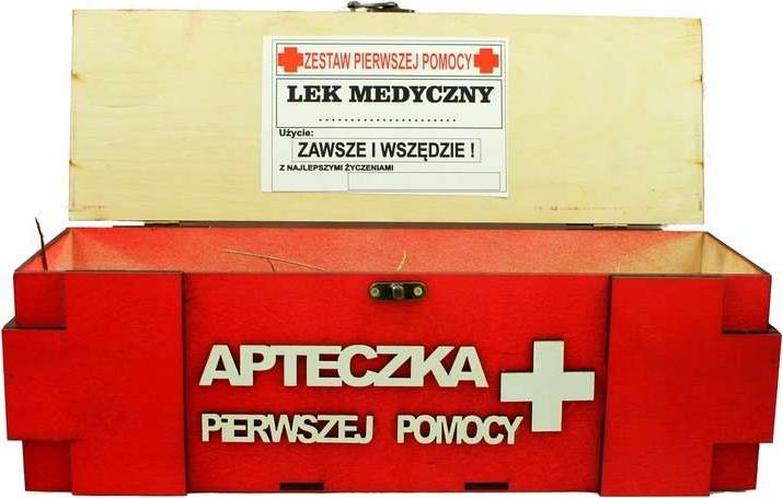 Anapol Skrzynka pudełko na alkohol Apteczka Mix Wzorów