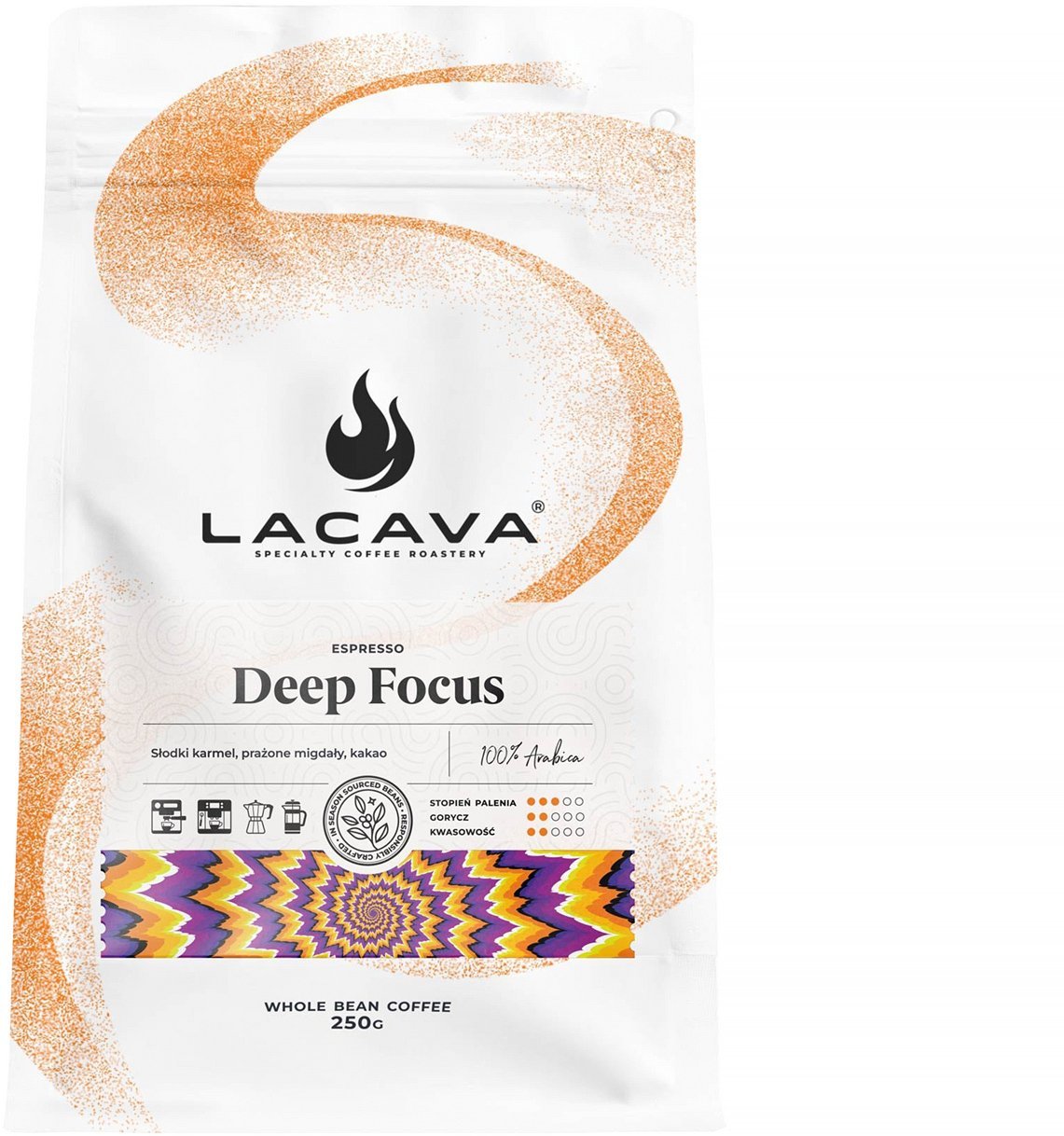 Kawa ziarnista LaCava Deep Focus 250g