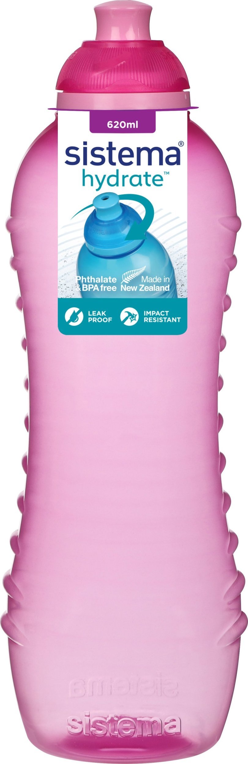 Sistema System - Twist `n`sip 620 ml - Pink