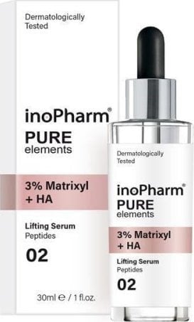 INOPHARM_Pure serum liftingujące do twarzy i szyi 3% Matrixil + HA 30ml