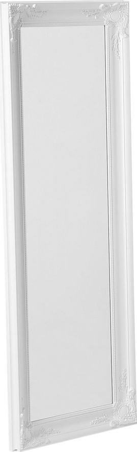 Beliani Lustro ścienne 51 x 141 cm białe VARS