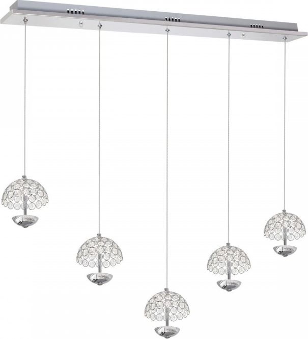 Lampa wisząca Milagro Venus nowoczesna chrom (317)