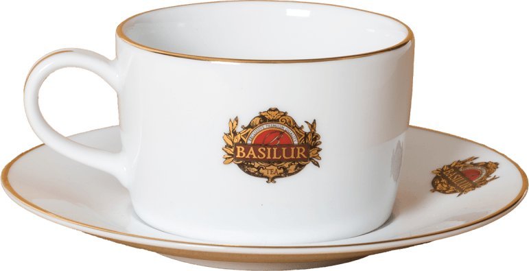 Basilur Basilur - FILIŻANKA PORCELANOWA ze spodkiem 265ml