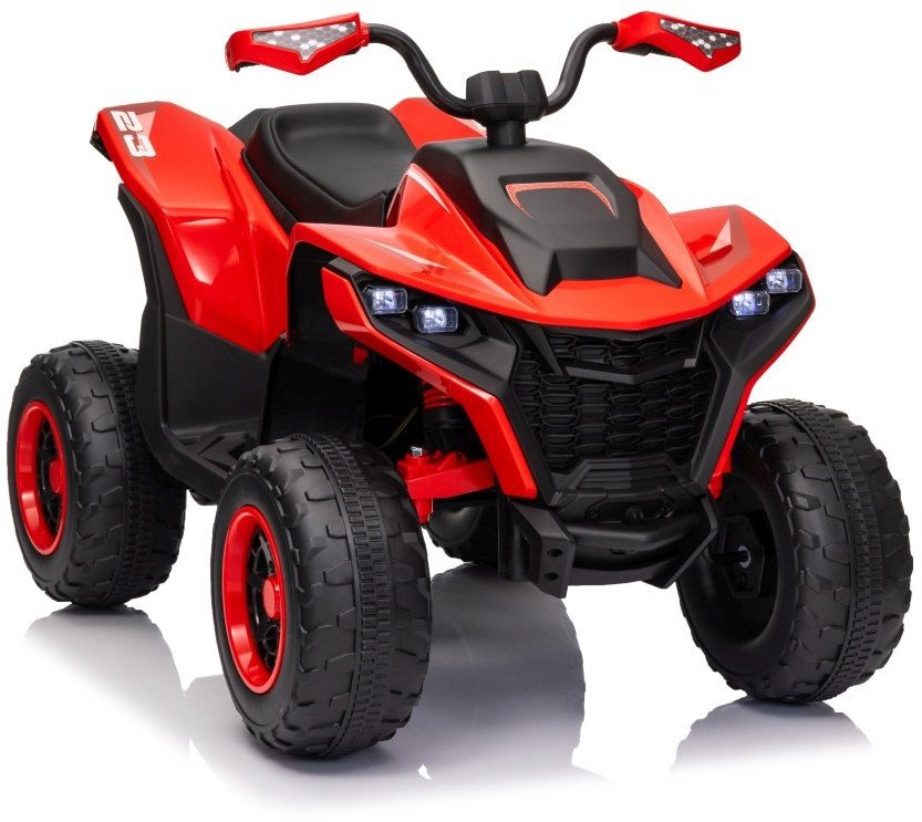 Import SUPER-TOYS Quad Fast Wheel na akumulator do 6 lat Czerwony 4x35W 12V/10Ah