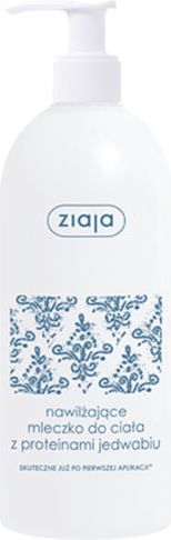 Ziaja Mleczko do ciała nawilżające z proteinami z jedwabiu 400ml
