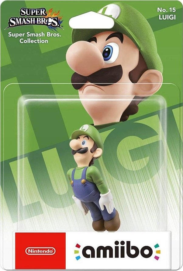 Figurka Nintendo Amiibo Super Smash Bros. Collection - Luigi No. 15